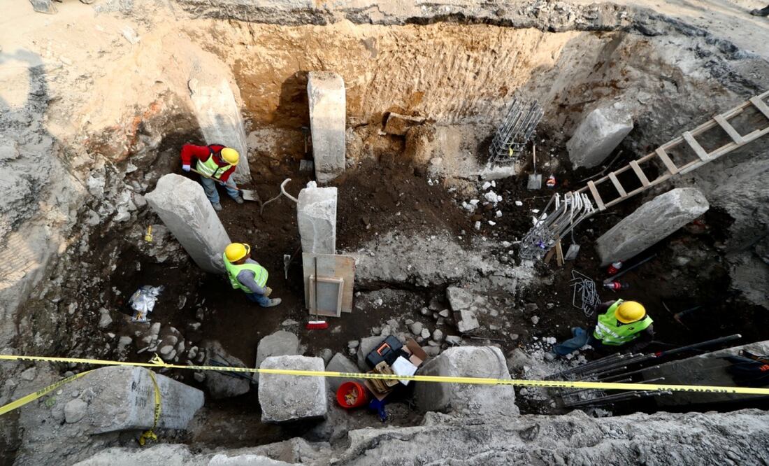 INAH asegura que la suspensión temporal de obras no implica la cancelación del proyecto, sino proteger los hallazgos. Foto: Valente Rosas