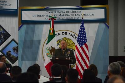 Inauguran la séptima conferencia de Líderes de Infantería de Marina de las Américas