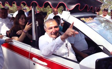 Adán Augusto informa que gastó 395 mil 683 pesos en su primera semana de recorrido