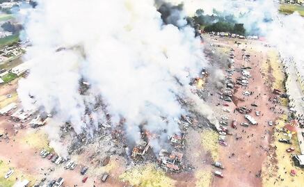 Pirotecnia: En 6 años van 172 accidentes y 241 víctimas mortales 