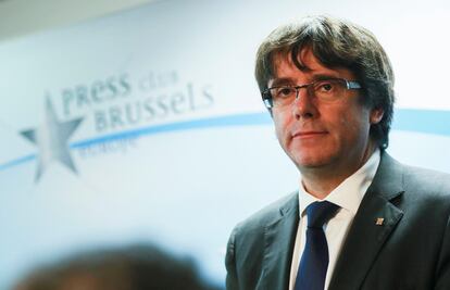 Fiscalía española pide detener a Puigdemont por rebelión