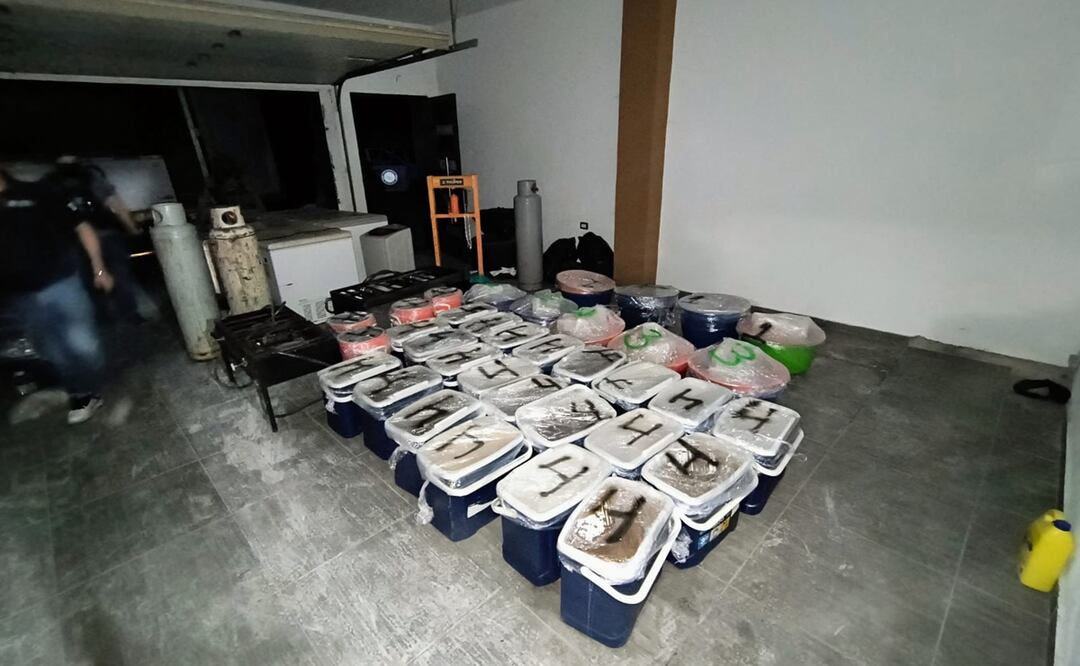 Ejército asegura 98 kilos de metanfetamina en Culiacán; refuerzan seguridad en zonas turísticas. Foto: Oficial