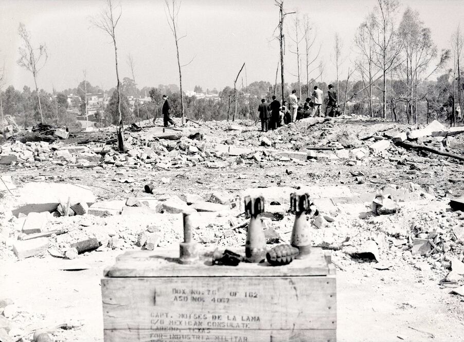 Una explosión de 20 mil granadas alarmó a los capitalinos en 1952