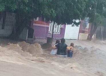 Buscan en ríos a tres mujeres arrastradas por la corriente en Culiacán