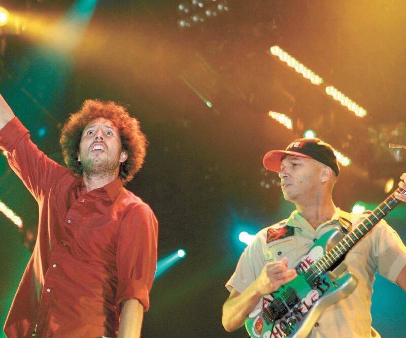 Against the Machine figura en el cartel del festival californiano que se trasladará a octubre. FOTOS: REUTERS