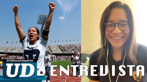 Dania Padilla combina las matemáticas con el futbol