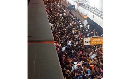 Gran afluencia de usuarios, razón del atraso en servicio de Línea 7, afirma STC Metro