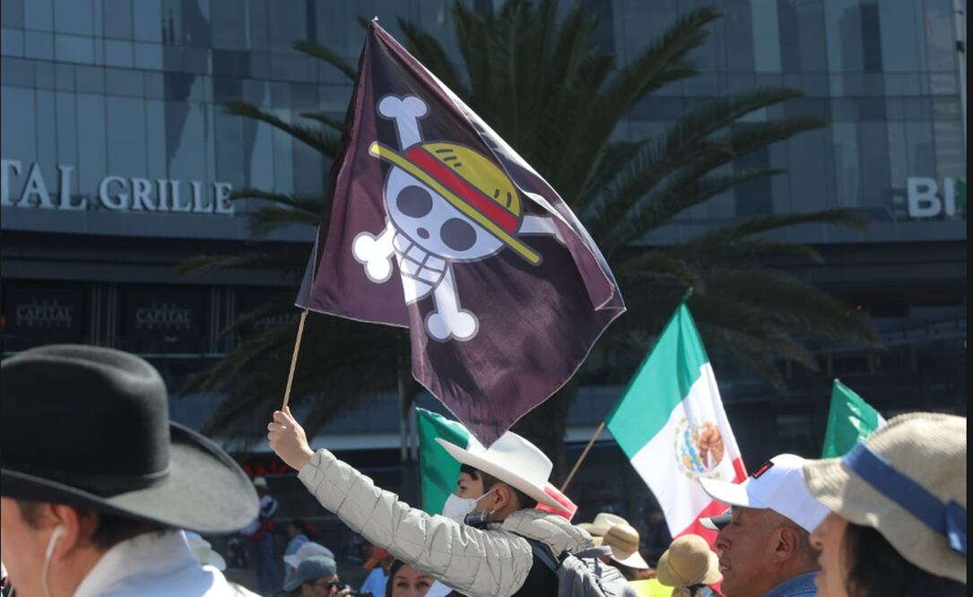 Marcha de la Generación Z en la Ciudad de México. Foto: Gabriel Pano/EL UNIVERSAL