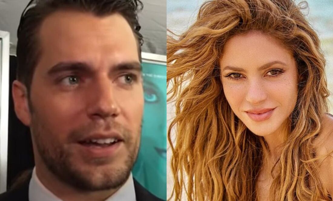 Henry Cavill y Shakira. Foto: Instagam oficial/vía redes.