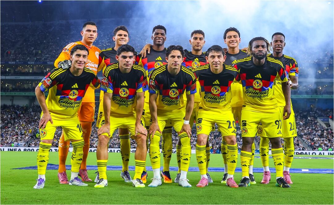 América previo al encuentro frente a Monterrey. FOTO: IMAGO7