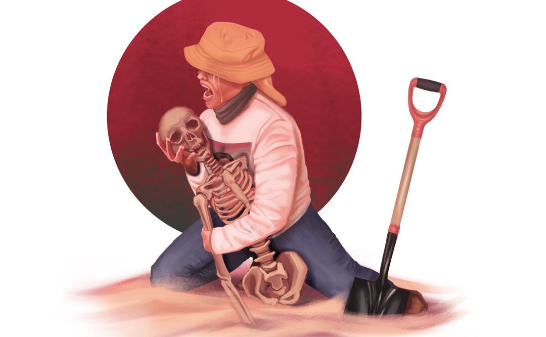 Madres buscadoras en América Latina: una herida compartida; reclaman que no hay festejo sólo dolor y enojo. Ilustración de Liliana Pedraza