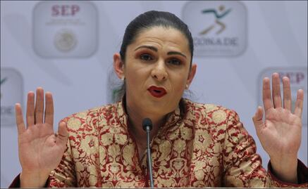 Ana Guevara llama berrinchudos a los que se quejan por la reducción de su beca