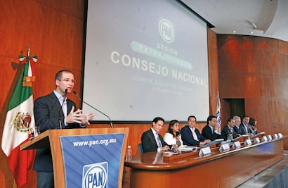 Consejo del PAN, favorable a Anaya