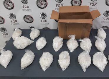 Detienen a un adulto y menor de edad con 10 Kilos de metanfetamina en Nuevo León