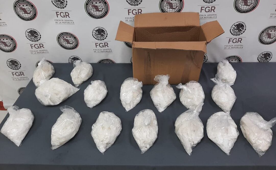 Detienen a un adulto y menor de edad con 10 Kilos de metanfetamina en Nuevo León. Foto: especial