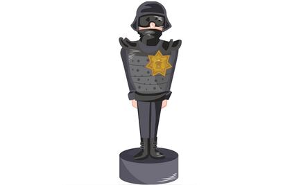 “Policías federales, ustedes  son unos héroes de la nación”