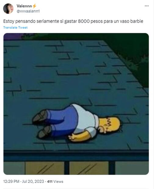 Meme de Barbie. Foto: Redes sociales