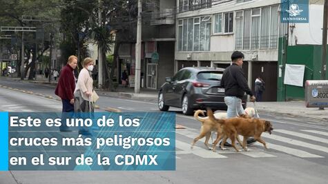 El cruce donde reina la imprudencia que ocasiona múltiples accidentes