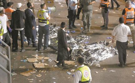 Decenas de muertos en estampida en Israel