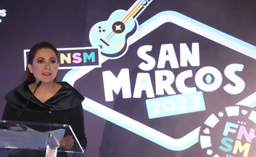 Teresa Jiménez, gobernadora de Aguascalientes, presentó el programa en el Museo Soumaya de la Ciudad de México / Foto: Berenice Fregoso. EL UNIVERSAL