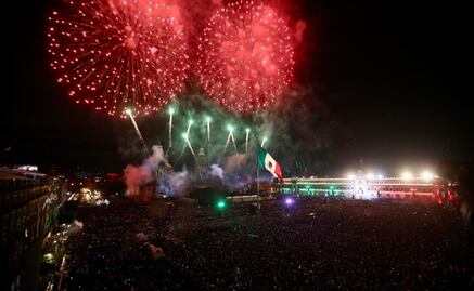 Grito de Independencia en el Zócalo capitalino, minuto a minuto 