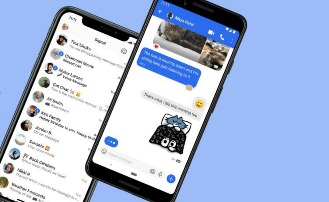 Signal ha registrado un récord de descargas en los últimos días. 