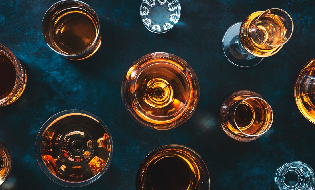 diferentes tipos de ron añejo.