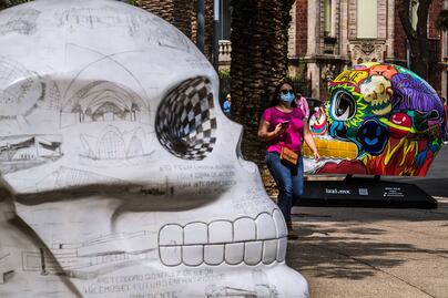 ¿Hasta cuándo estarán los Mexicráneos 2021 en el Paseo de la Reforma?