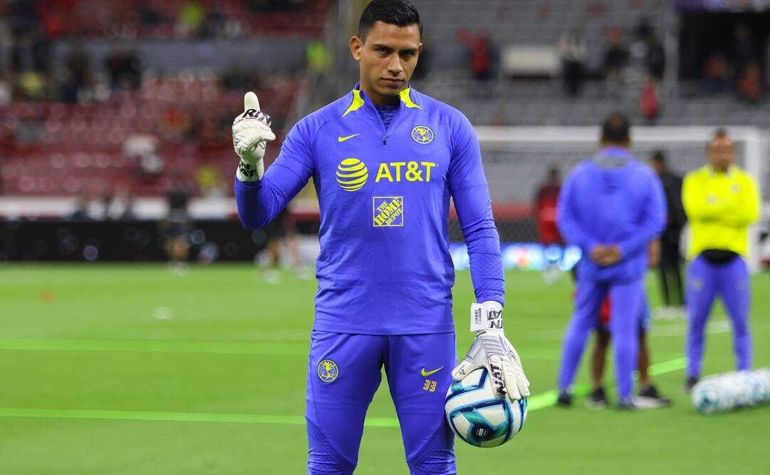 El guardameta del América listo para tomar la titularidad / Foto: Imago7