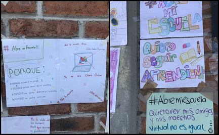 Padres de familia exigen regreso a clases presenciales en León, Guanajuato