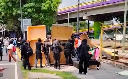 Por actos vandálicos, STE suspende servicio del Tren Ligero "El Ajolote"; buscan garantizar seguridad de usuarios