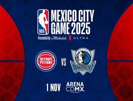 NBA en México: ¿Cuándo y dónde ver EN VIVO el partido entre Mavericks y Pistons?