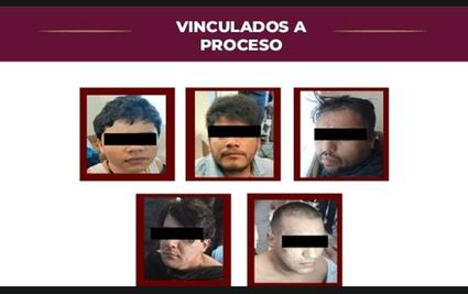 Vinculan a proceso cinco presuntos generadores de violencia de la región de Tula, Hidalgo