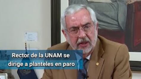 Graue pide a alumnos de las Prepas 9 y 7 y de Filosofía a no polarizar ni caer en provocaciones