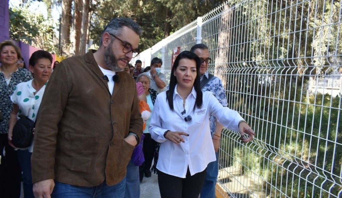 En M. Contreras estrenan obras en San Nicolás Totolapan. Foto: Especial