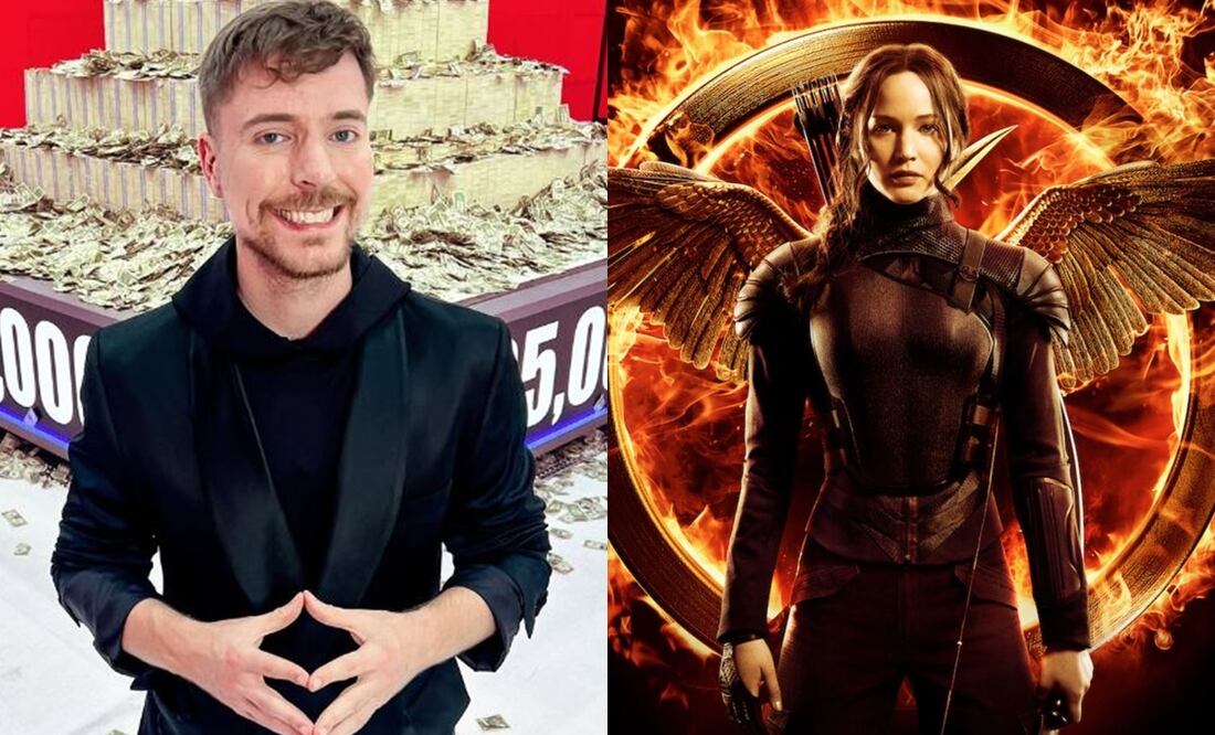 MrBeast anunció su nuevo proyecto: una competencia inspirada en Los Juegos del Hambre. Foto: Redes sociales