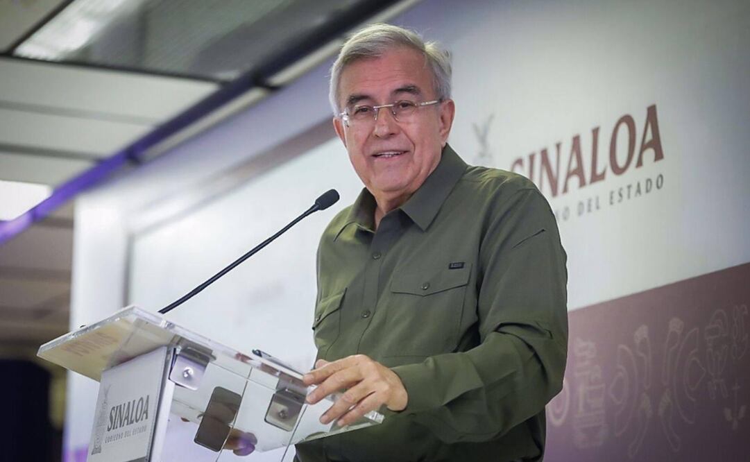 Rubén Rocha Moya, gobernador sinaloense. Foto: Twitter @rochamoya
