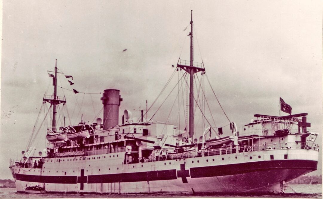 El SS Minden no fue la única embarcación hundida. El barco-hospital 'Centaur' fue sumergido por los japoneses durante la Segunda Guerra Mundial. Foto: EFE / QUEENSLAND GOVERNMENT