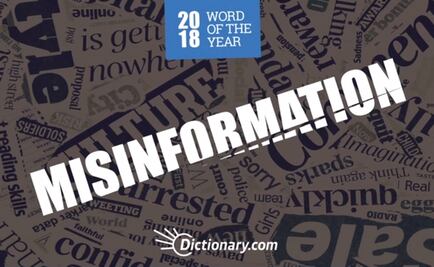 Eligen "misinformation" como palabra del año