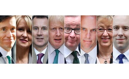 Los candidatos para reemplazar a Theresa May como premier del Reino Unido 