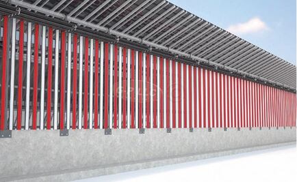 Mexico-US border with 130 miles free of wall