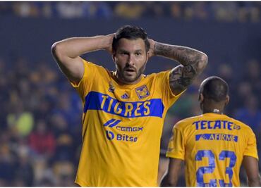 Gignac descartado para enfrentar a Puebla; dura baja para Tigres