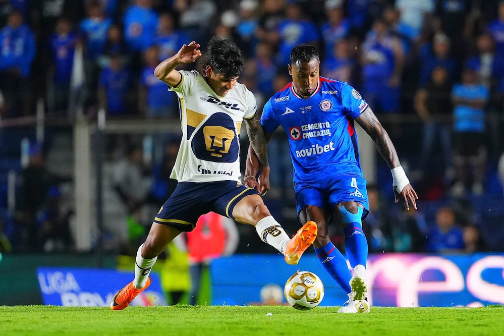 Pumas y Cruz Azul en la Final de Ida del Clausura 2026, celebrada en el Estadio Ciudad de los Deportes - Foto: Imago7
