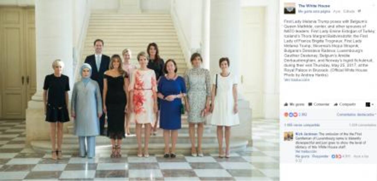 Casa Blanca omite nombre de esposo de primer ministro de Luxemburgo