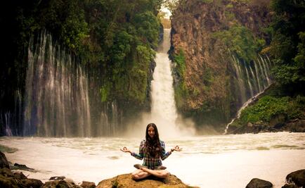 The enchanted waterfalls in Mexico