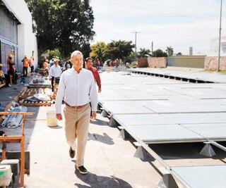 Supervisan centro para atender Covid-19 en Sinaloa