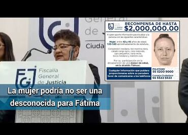 Difunden retrato hablado de la mujer que se llevó de la mano a Fátima