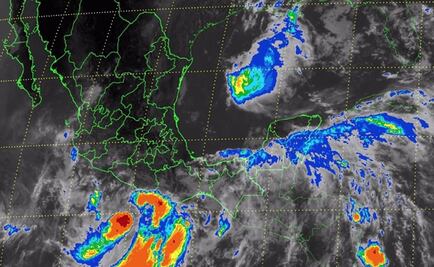 Tormenta "Carlos", estacionaria frente a Guerrero