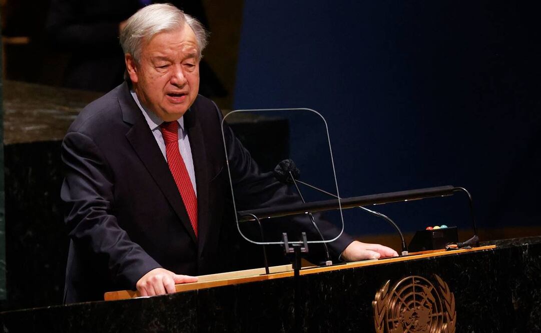 El secretario general de la ONU, António Guterres. Foto: AFP