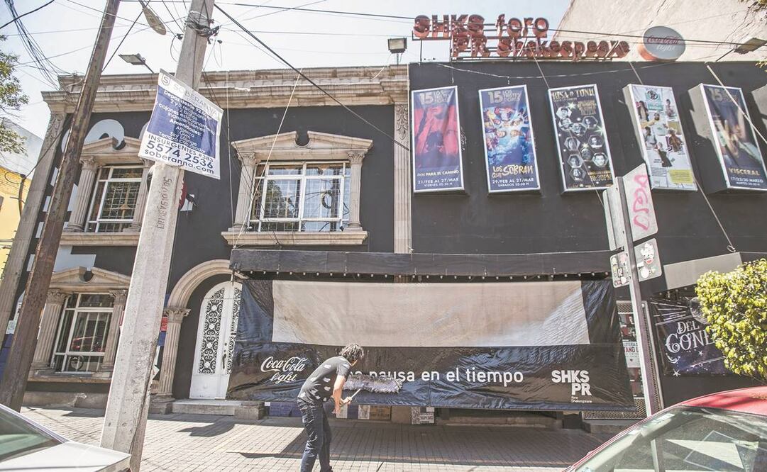 El Foro Shakespeare, uno de los escenarios más conocidos en la Ciudad de México. Foto: ARCHIVO EL UNIVERSAL